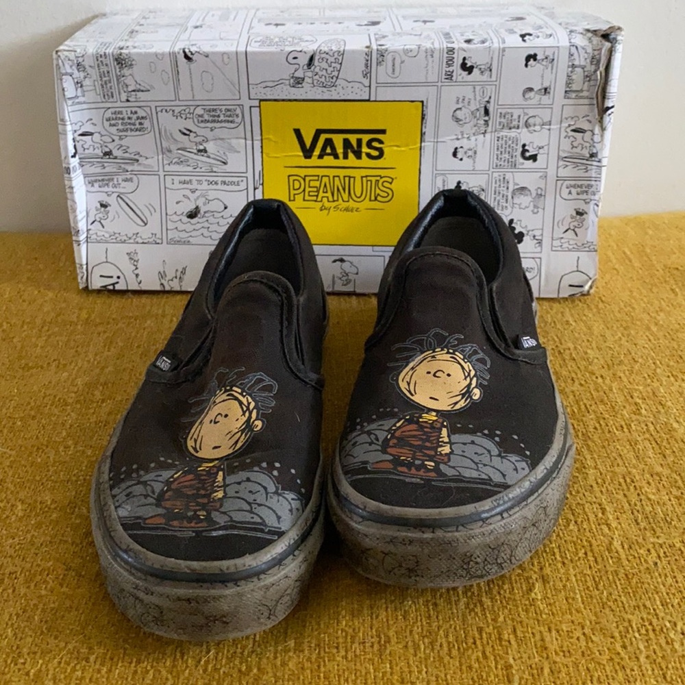 Vans Peanuts classic slip on - pig pen!
